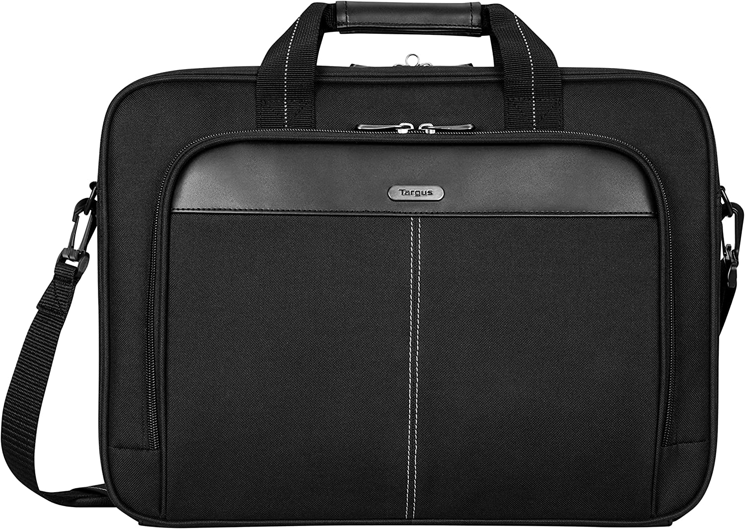 Targus Laptop Bag Classic Slim Briefcase Messenger Bag, Spacious, Ergonomic, Foam Padded Laptop Case for Devices - Image 2